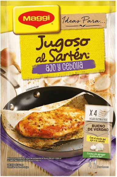 Pza JUGOSA AL SARTEN AJO y CEBOLLA MAGGI