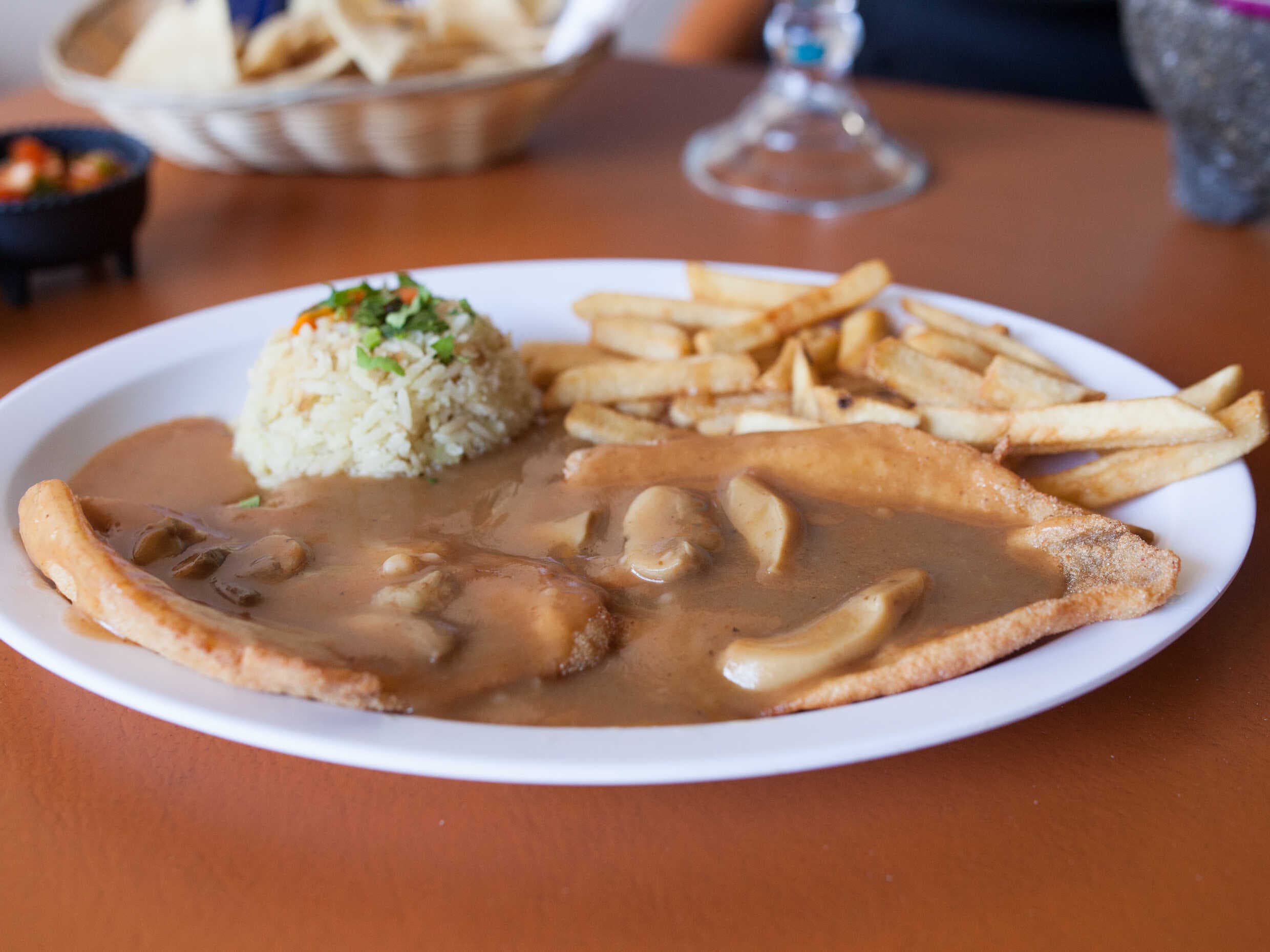 Filete con Champiñones