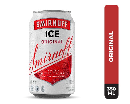 Bebida Smirnoff Ice Rojo Lata 350 ml