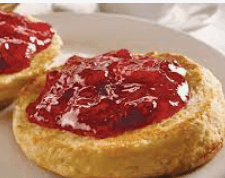 Bisquet con Mermelada