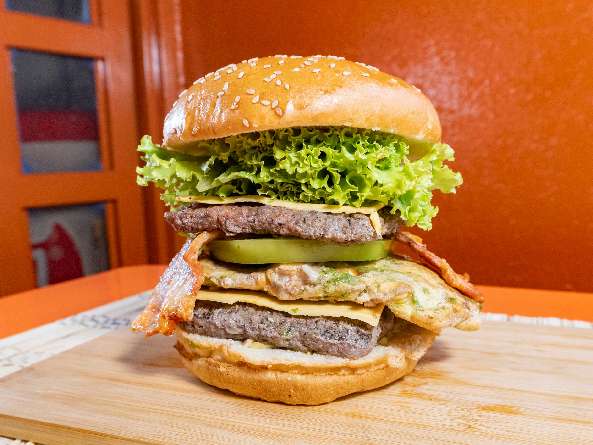 Hamburguesa Tres Pisos