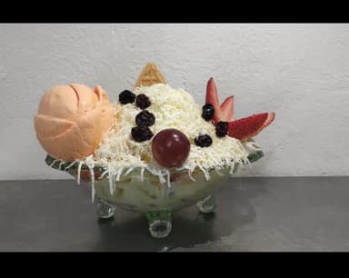 2 Ensaladas de Frutas Junior con Helado
