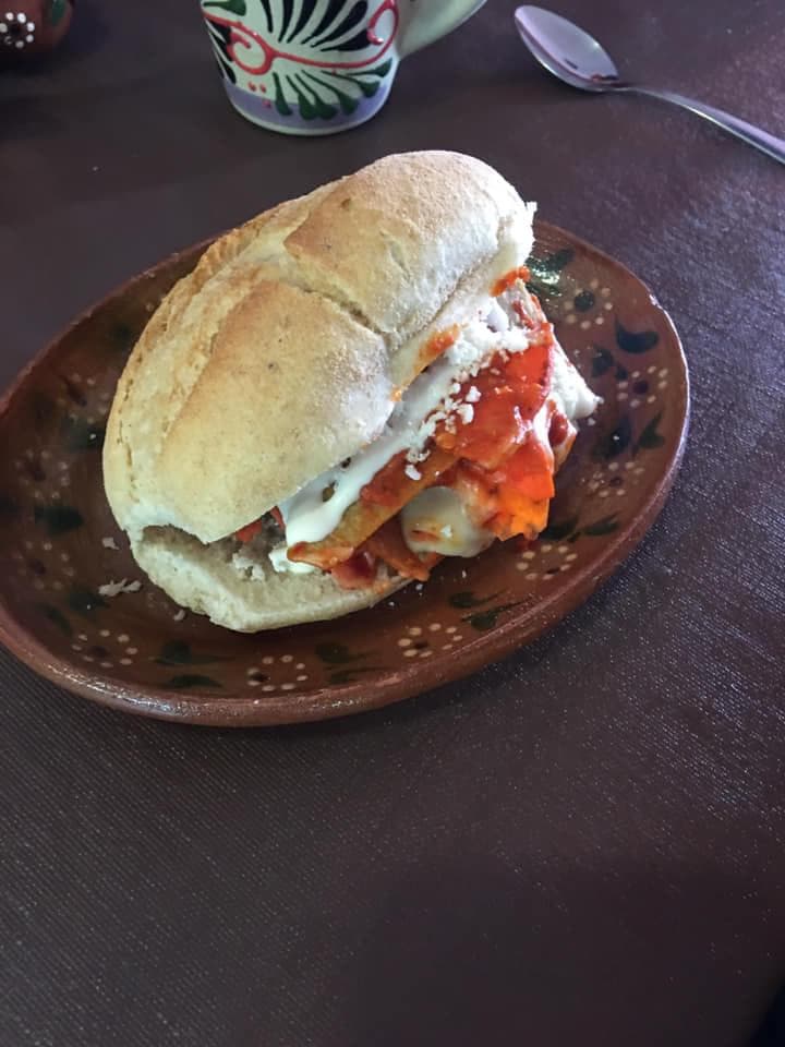 Torta de Chilaquiles