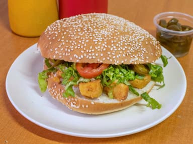 Hamburguesa Crujiente