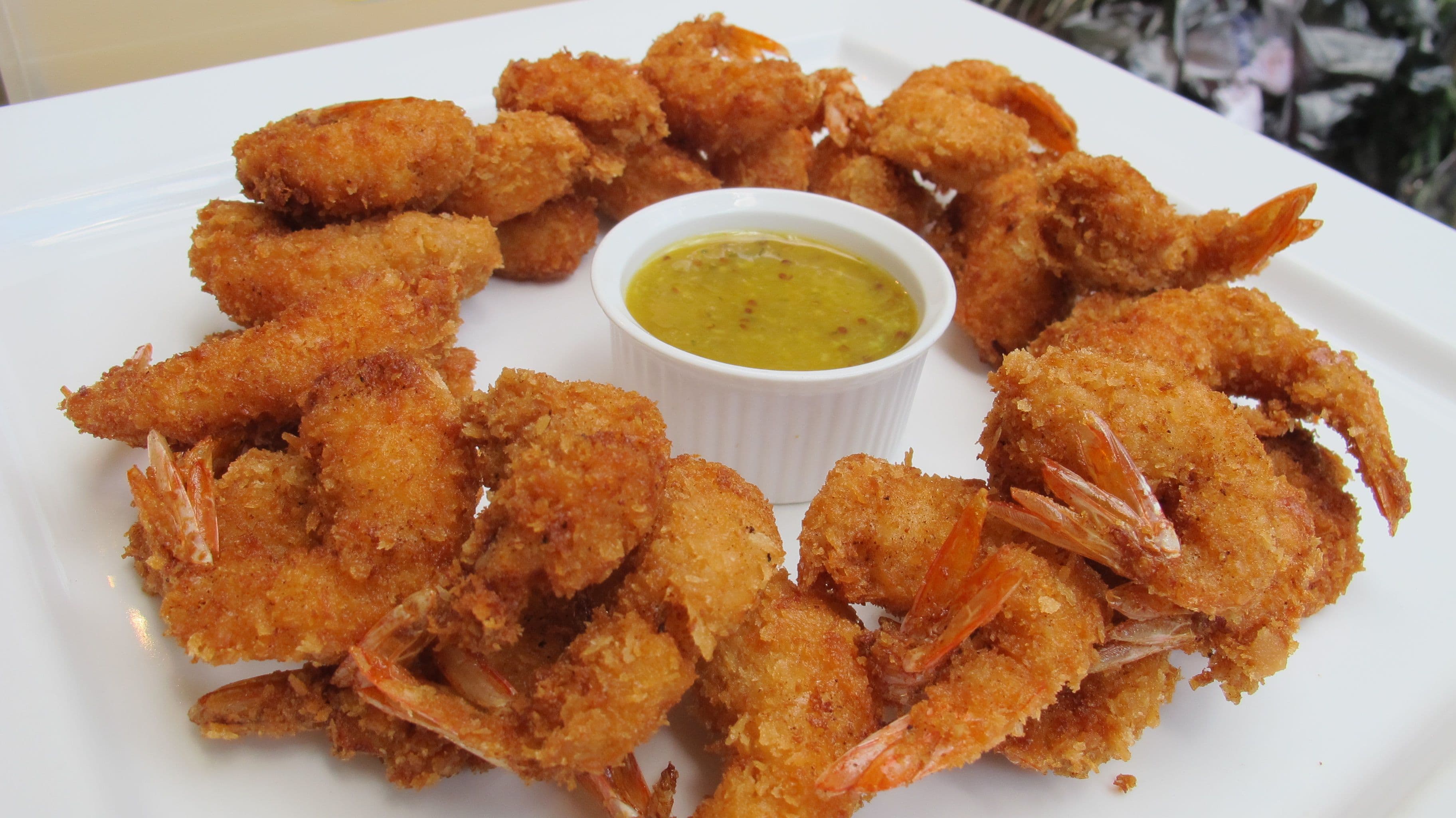 Camarones empanizados