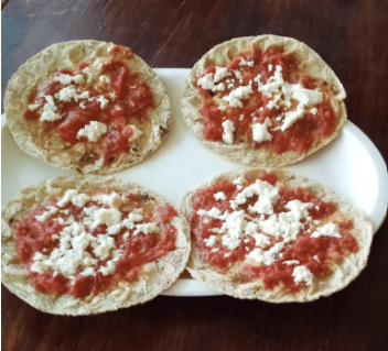 Memela de Salsa de Chiciarròn