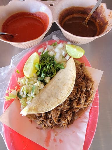 Taco de Birria Tortilla Blanca