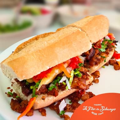 Lonche de Chorizo