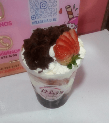 Fresas con BROWNIE