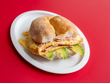 Torta de Huevo Con Jamón