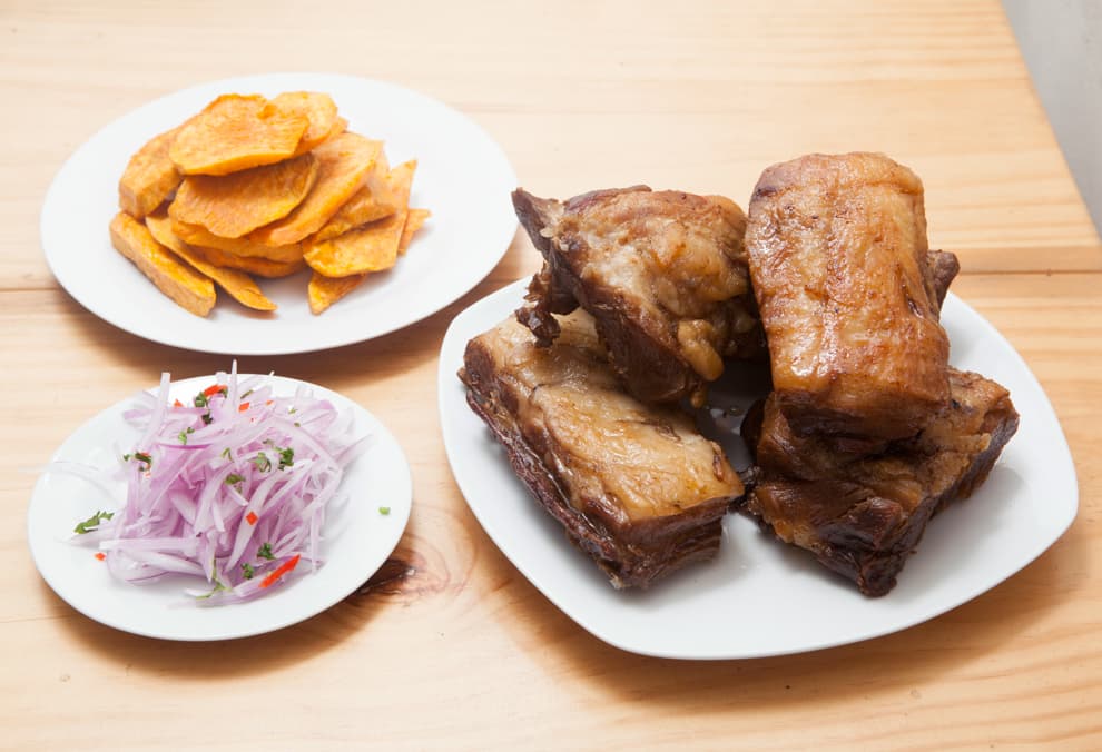 1/2 Kg Chicharron Criollo al Peso