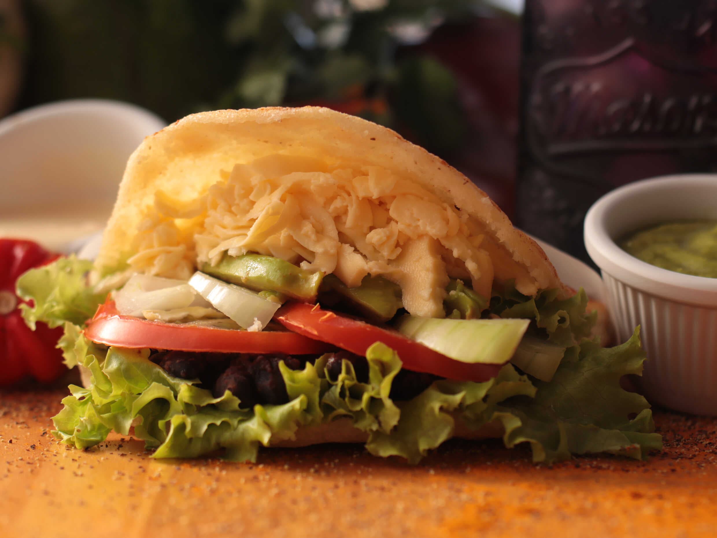 Arepa Vegetariana