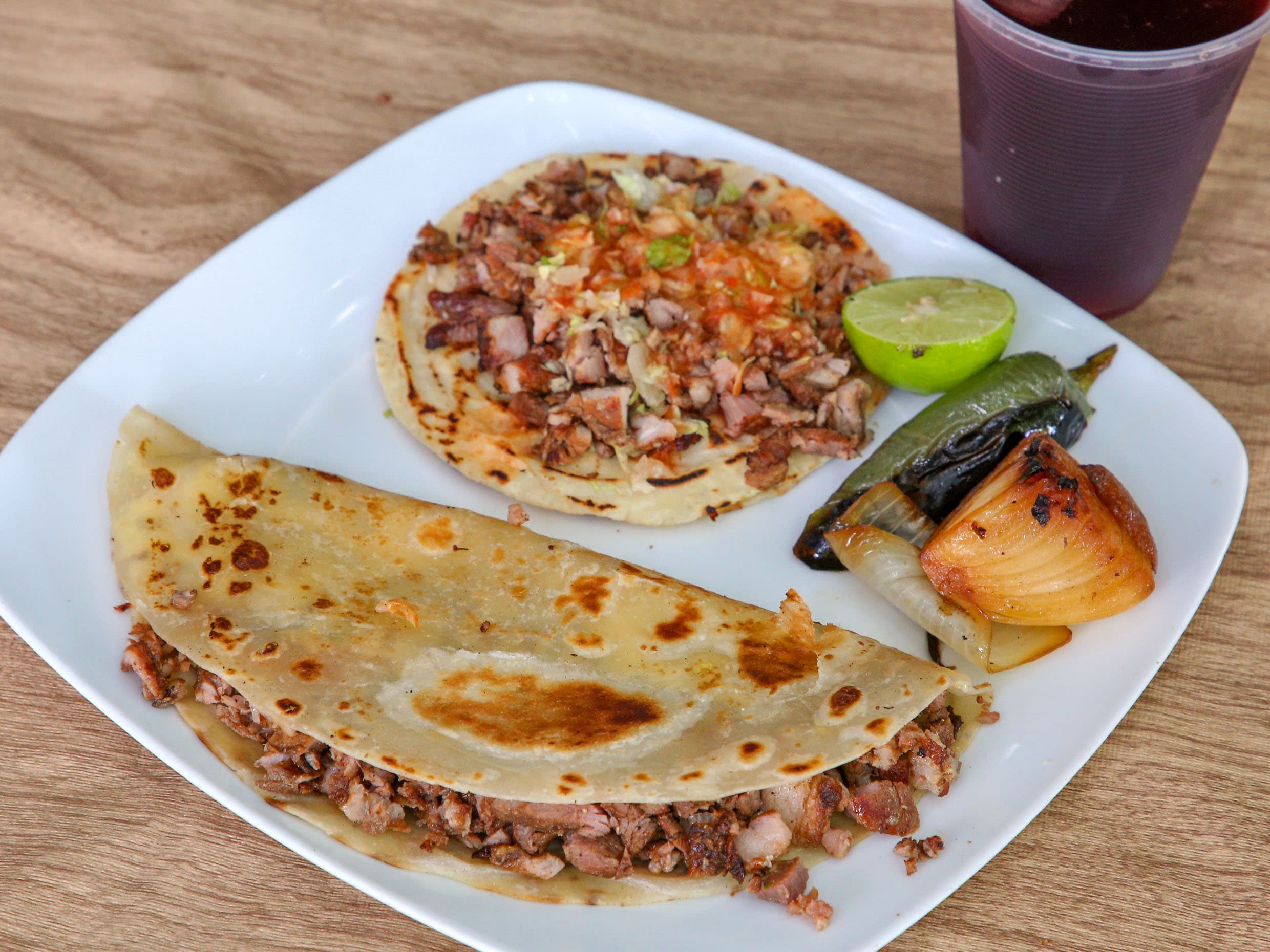 Combo Quesadilla y Taco Sencillo