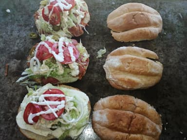 3 Tortas de Milanesa de Pollo