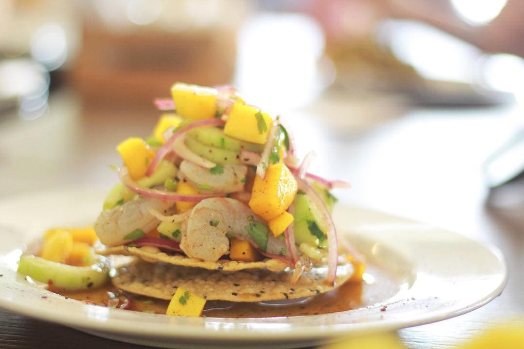 Tostada de Aguachile