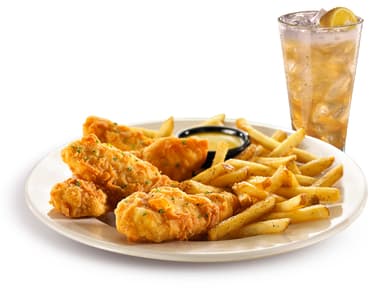Chicken Fingers +  Bebida