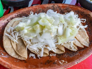 Taco dorado de requeson