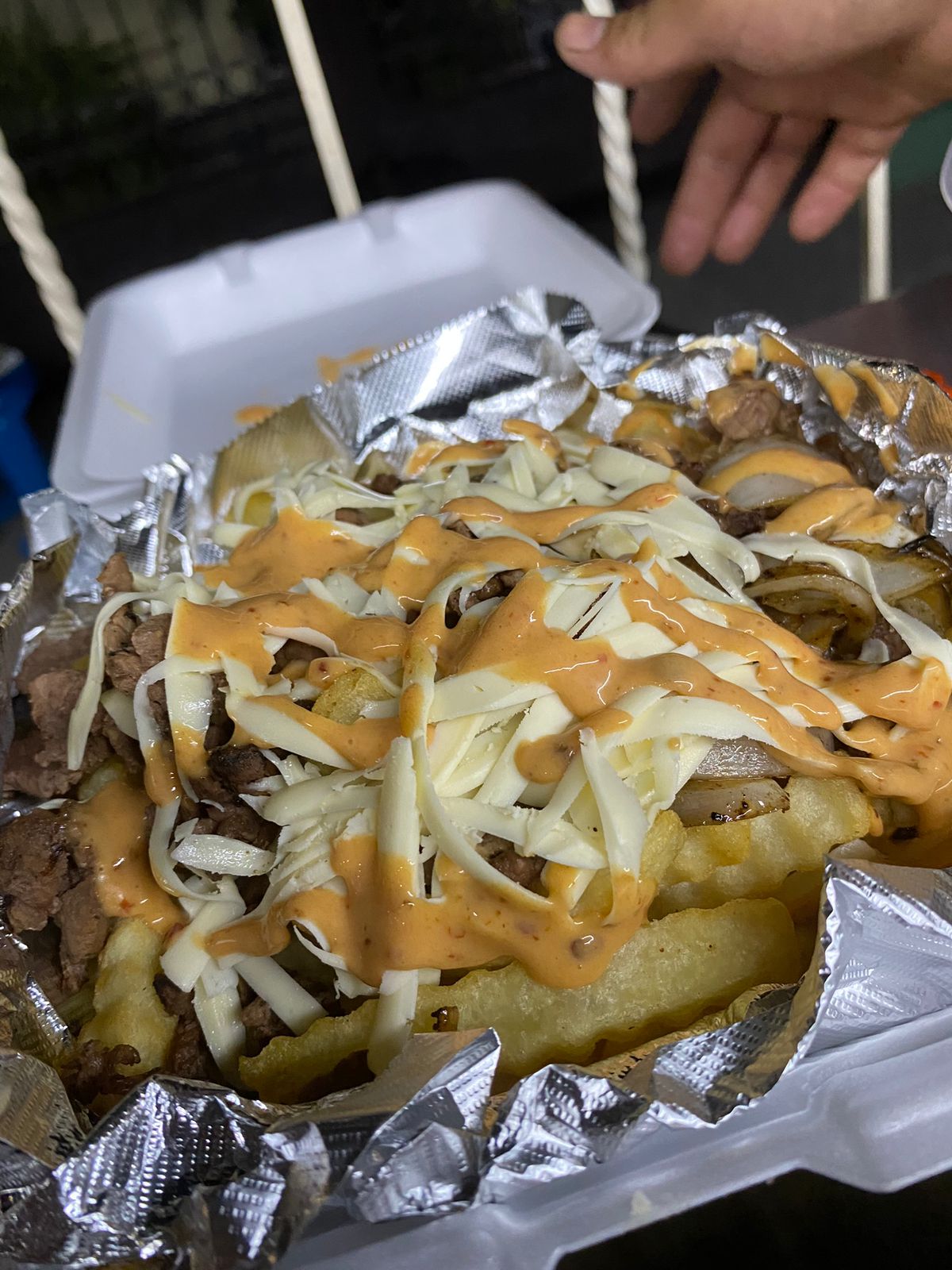 papas con carne