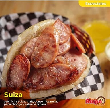 Arepa Suiza