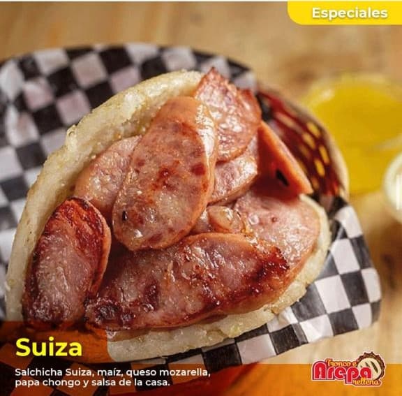 Arepa Suiza