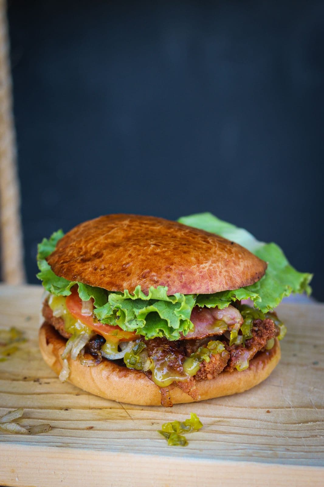 Hamburguesa Honey Chicken