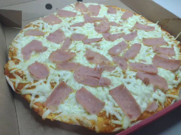 Pizza Porción Jamón con Queso