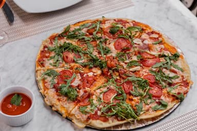 Pizza vegetariana