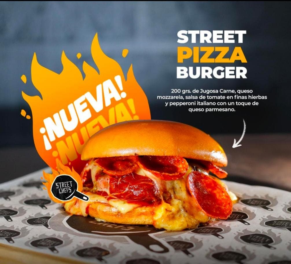 Street Pizza Burger