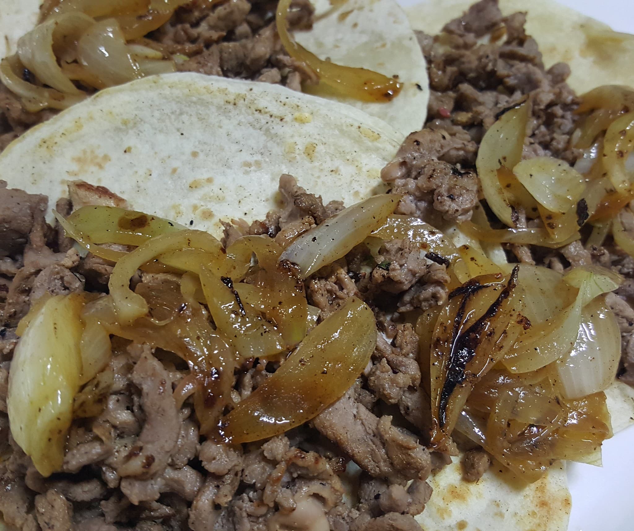 Taco de Champiñón y Pastor