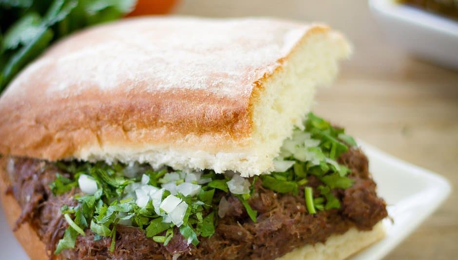 Lonche de Barbacoa