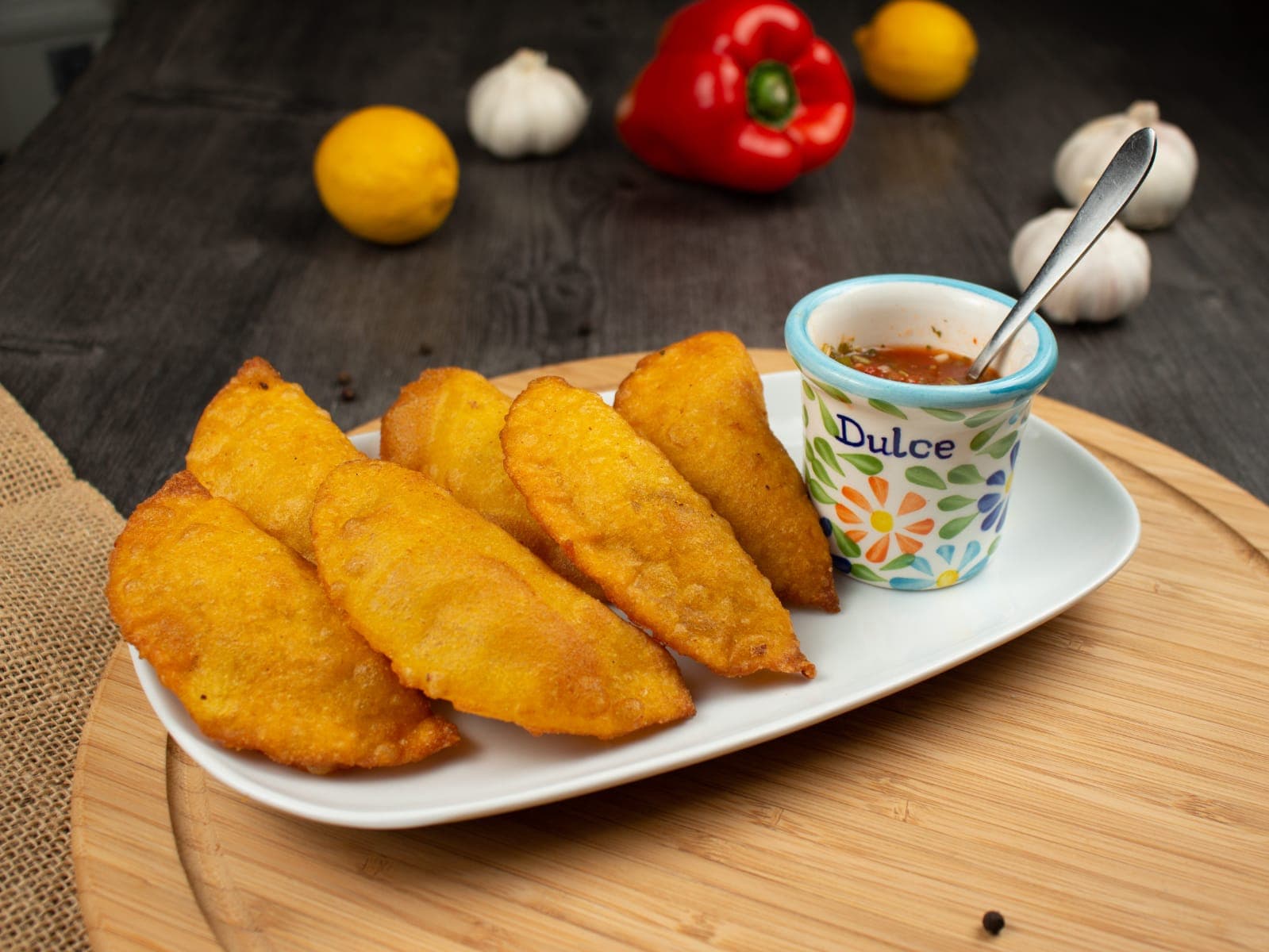 Empanadas de Lechona (6 unidades)