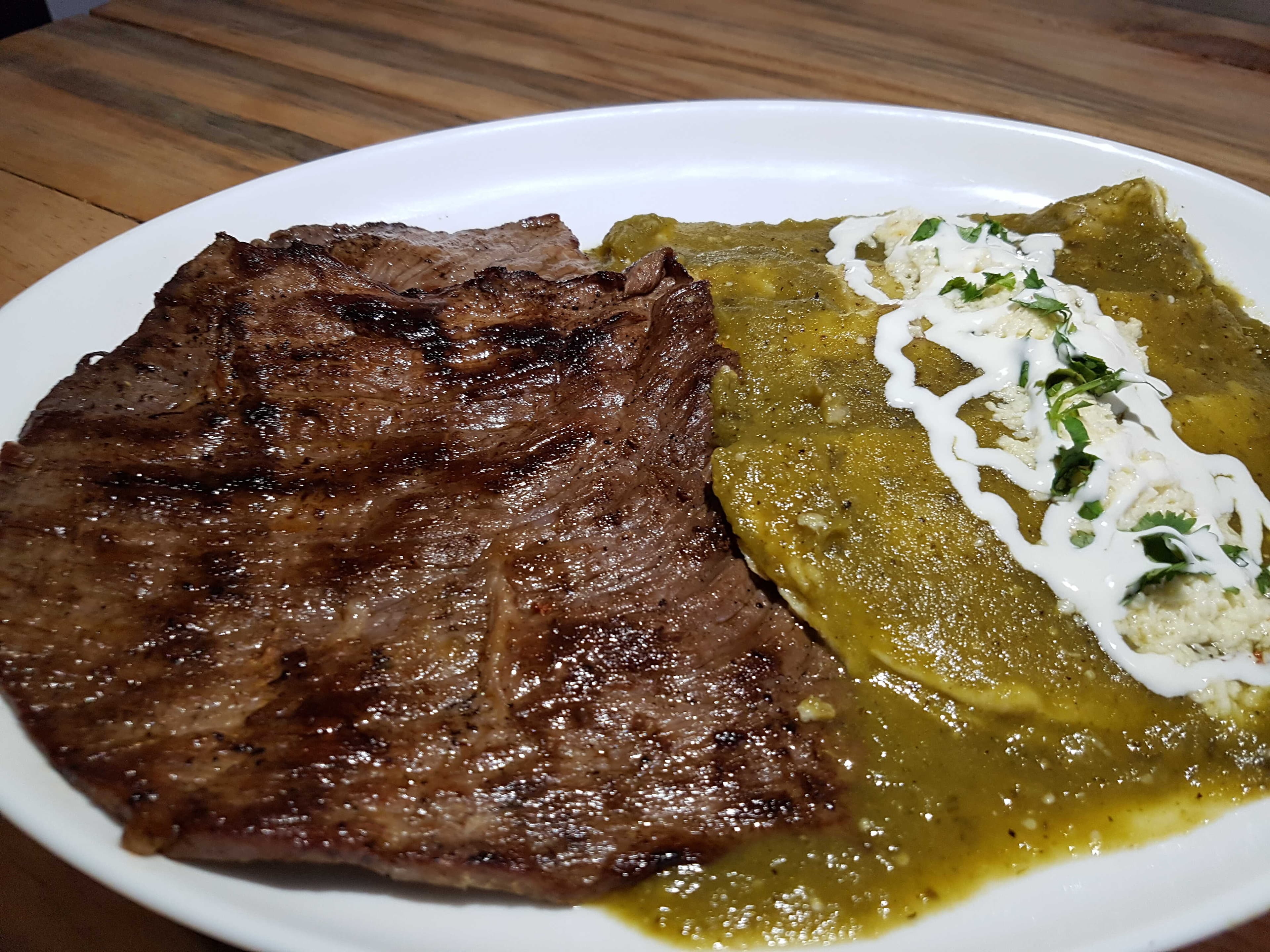 Enchiladas  Veracruzanas sin cecina