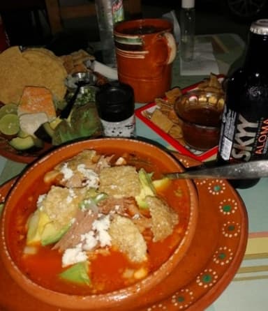 Pozole estilo Gerrero