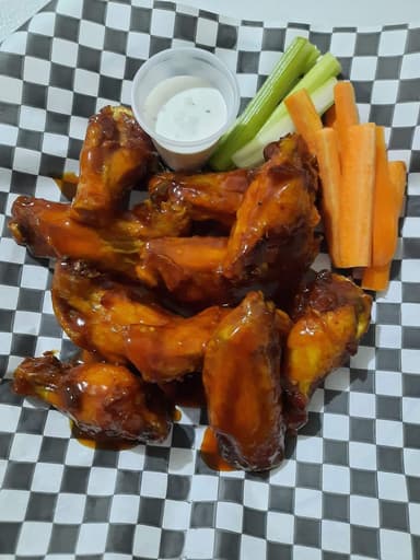 Alitas Mango Habanero 10 piezas