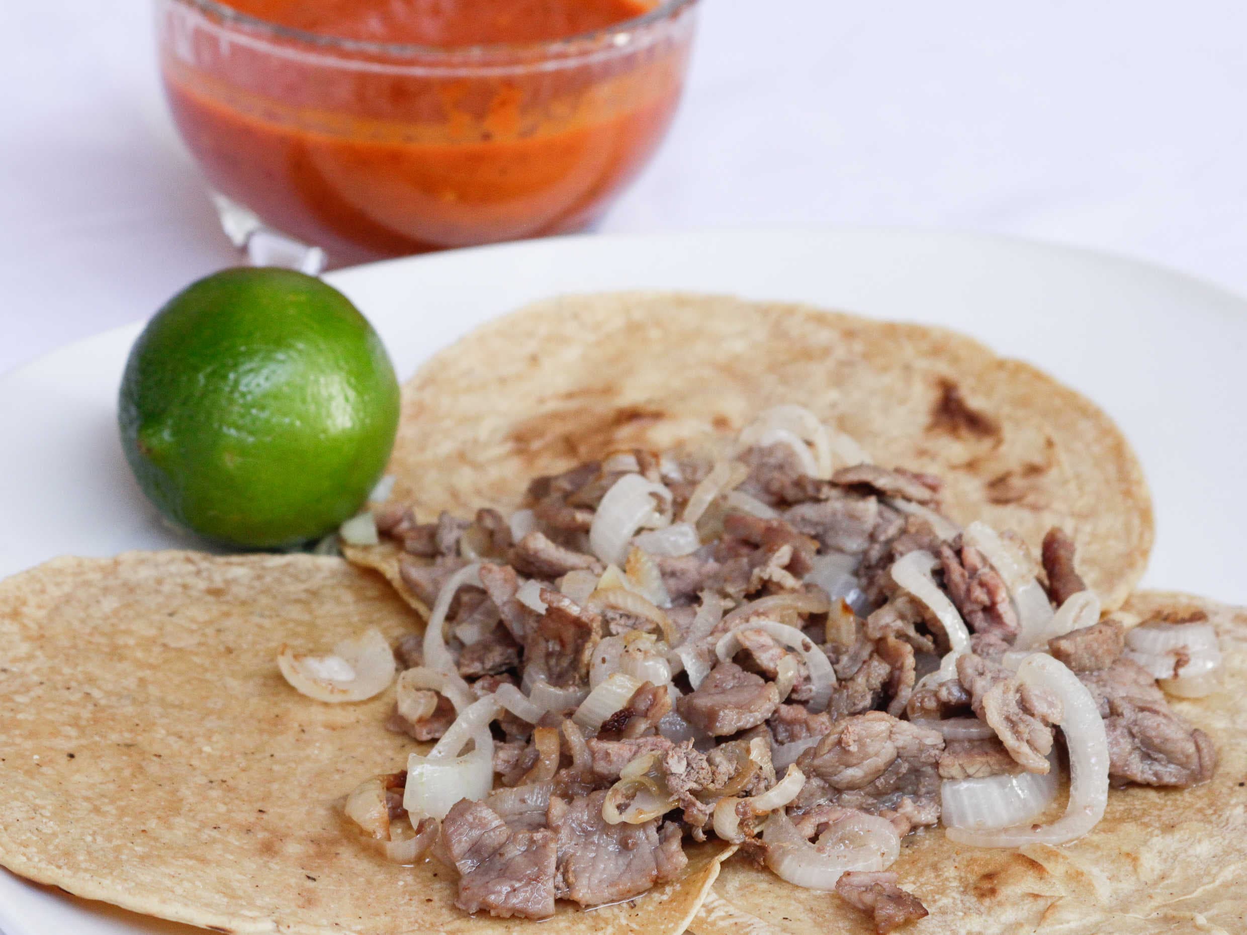 Tacos de Bistec