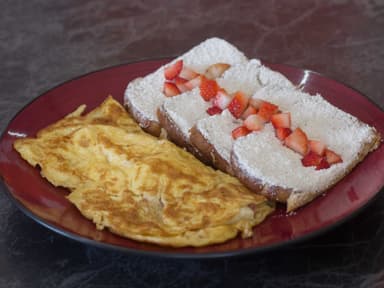 Combo de Omelette con jamón+Pan Francés+Jugo