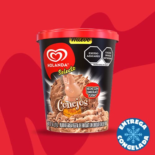 Helado Conejos Turín 1 L