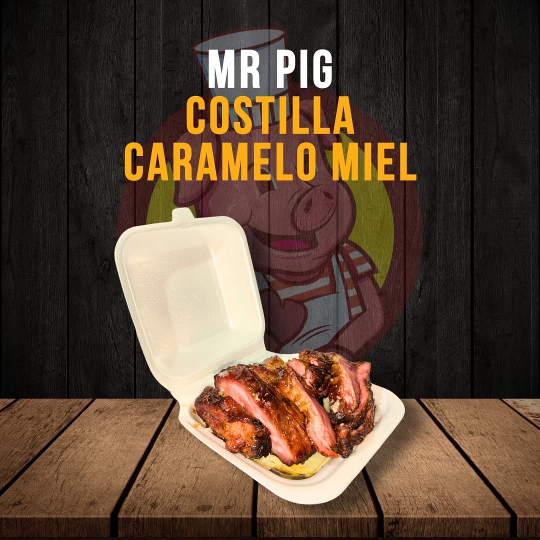 Mr Pig Costilla Caramelo Miel