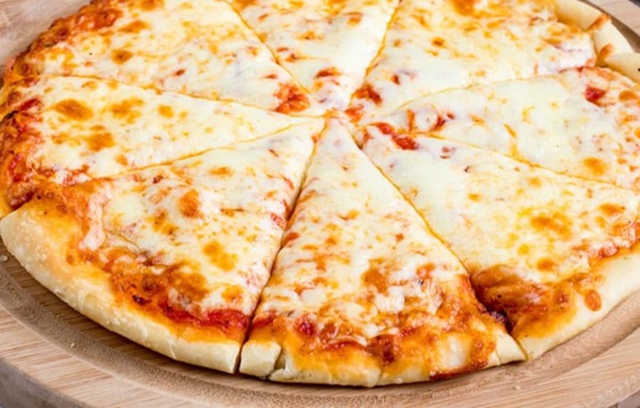 Pizza 8 Porciones Jamón y Queso + GRATIS Piña🍍