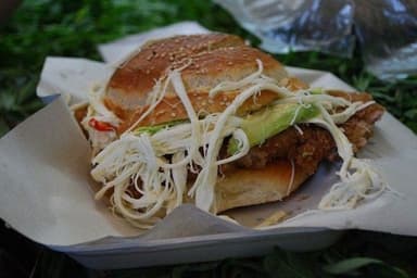 Cemita de Milanesa de Puerco