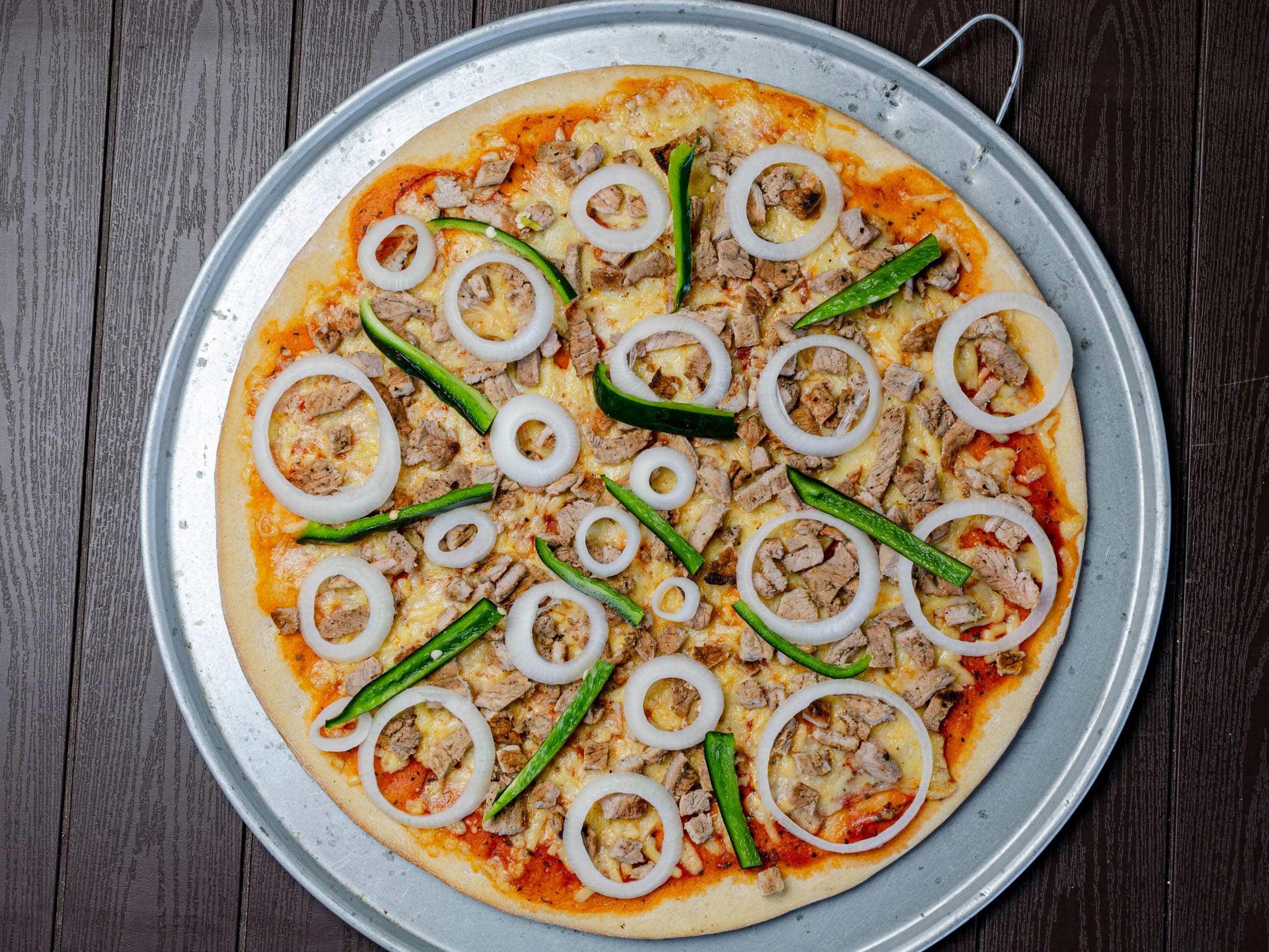 Pizzas Carne Asada