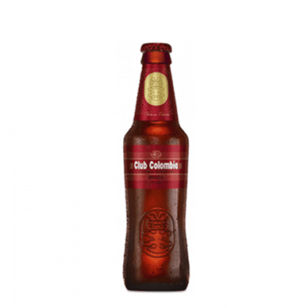 Cerveza Club Colombia roja botella 330ml