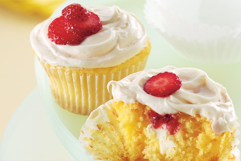 Cup Cakes Rellenos