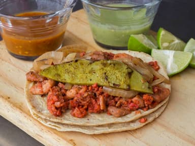 Taco campechano