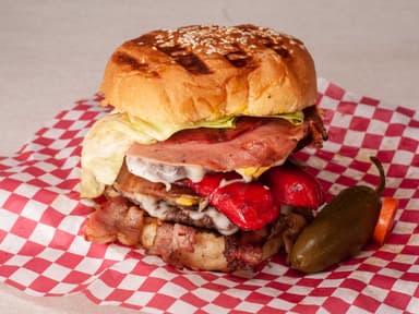 Burger Doble de Pollo