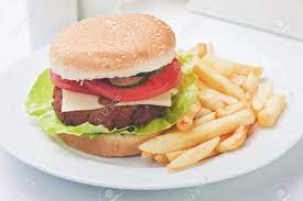 Hamburguesa Especial con papas
