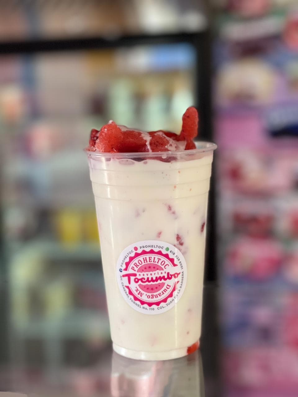 Especialidad Fresas Con Crema