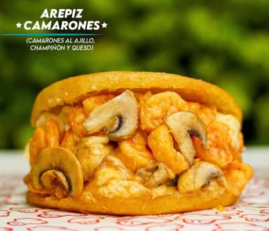 Mini Arepiz Camarones