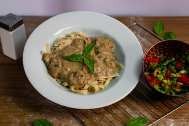Fetuccini Strogonoff