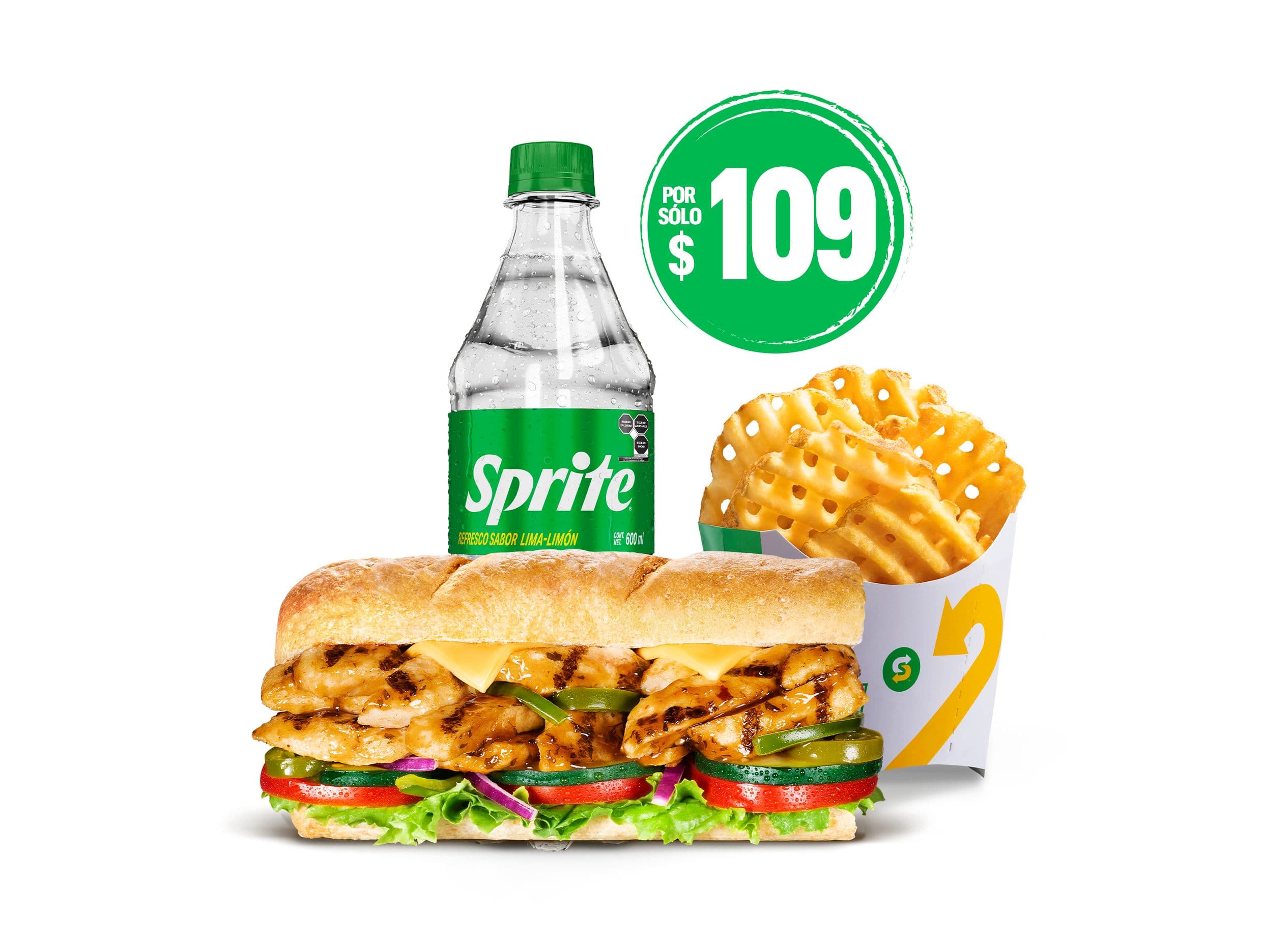 Elige por $109: Teriyaki Maxicombo